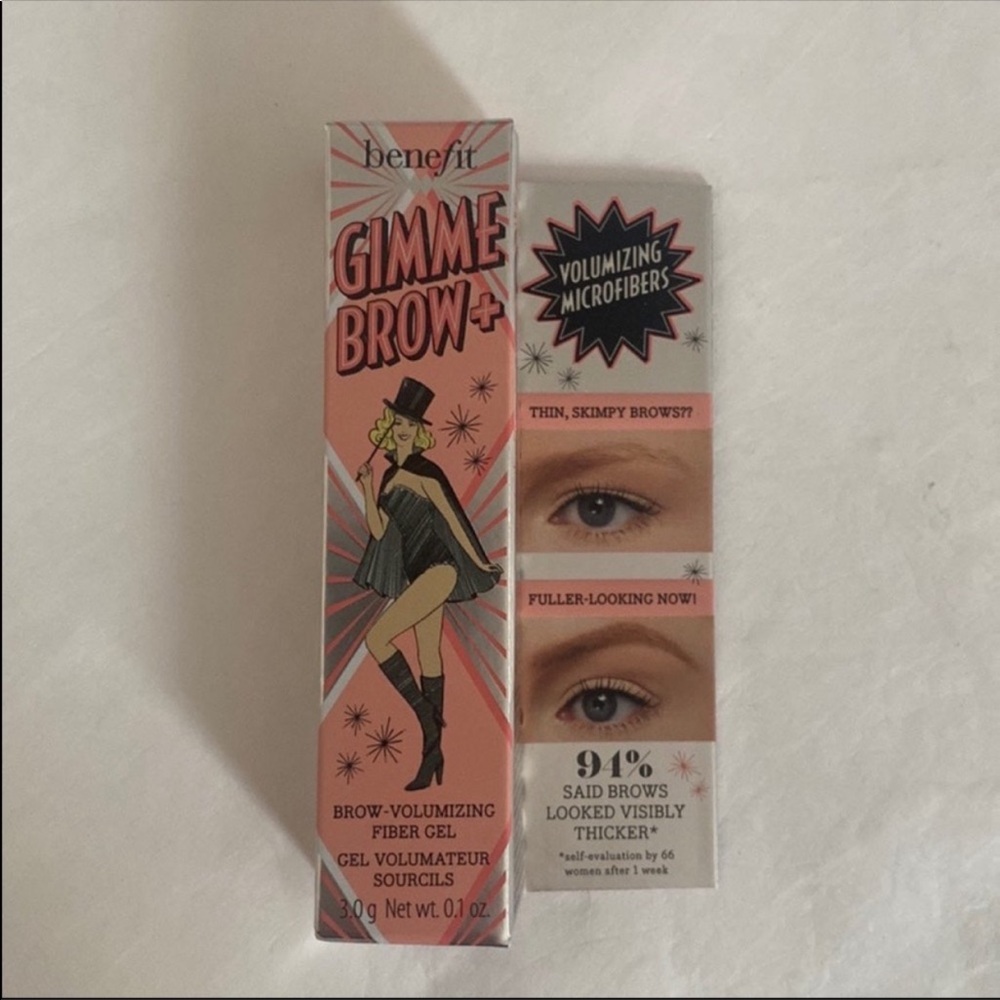 BENEFIT COSMETICS Gimme Brow Tinted Volumizing Eyebrow Gel 3 Neutral Lt Brown